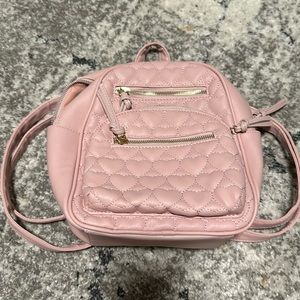 Baby pink backpack